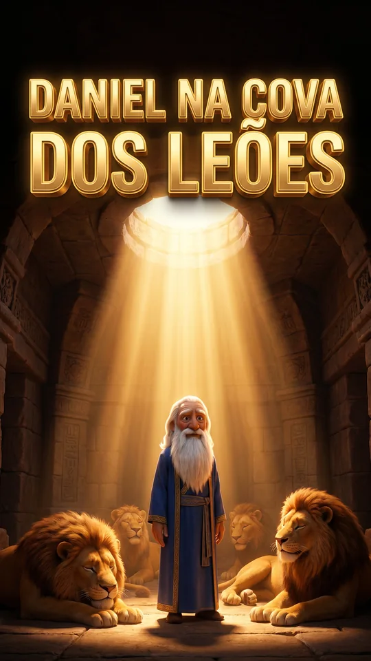 Capa de Daniel na Cova dos Leões, linha 3 a 6 anos