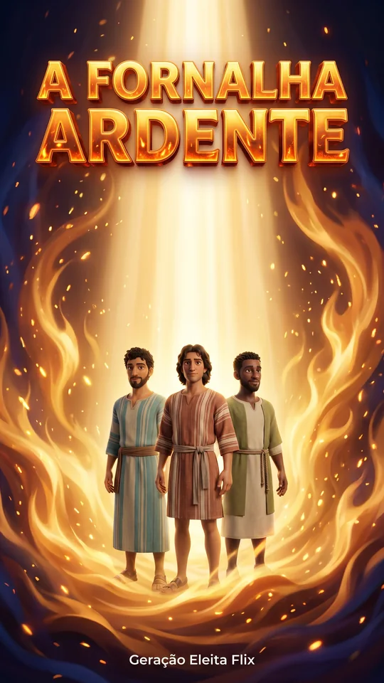 Capa de A Fornalha Ardente, linha 3 a 6 anos