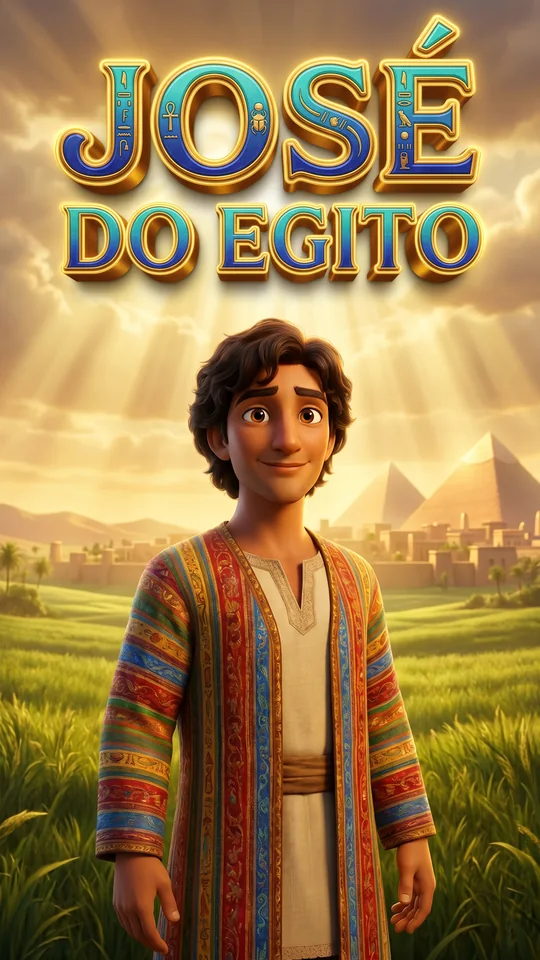 Capa de José do Egito, linha 3 a 6 anos