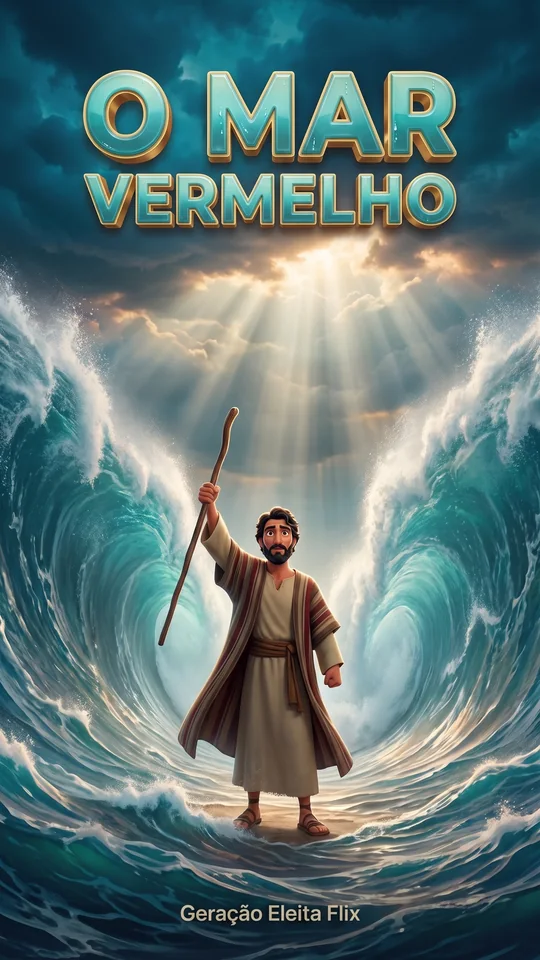 Capa de O Mar Vermelho, linha 3 a 6 anos